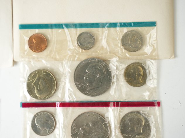 Image for (6) US Mint Uncirculated P and D Coin Sets 1976-1981
