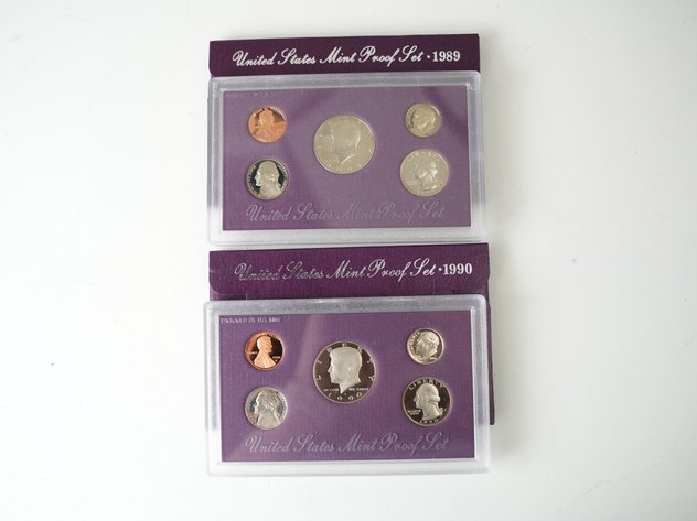 Image for (6) US Proof Sets 1987-1990 and 1993-94