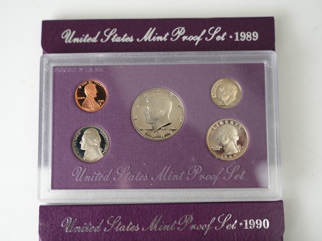 Image for (6) US Proof Sets 1987-1990 and 1993-94