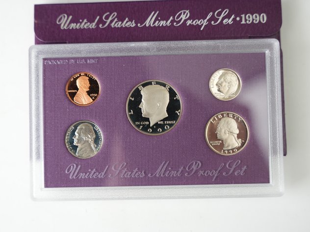 Image for (6) US Proof Sets 1987-1990 and 1993-94