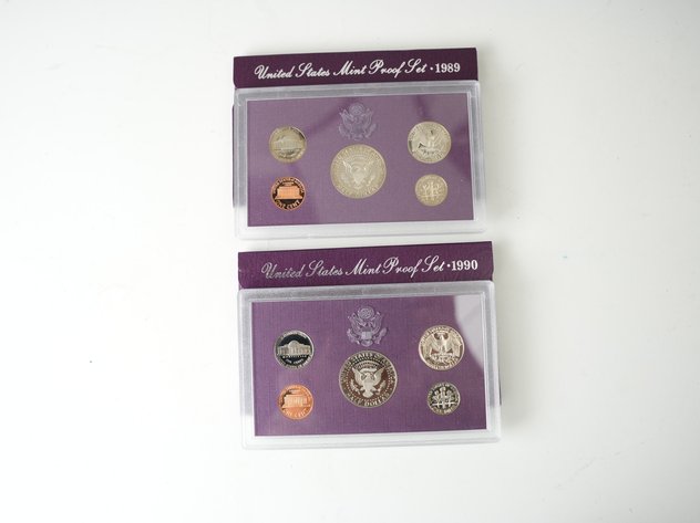 Image for (6) US Proof Sets 1987-1990 and 1993-94
