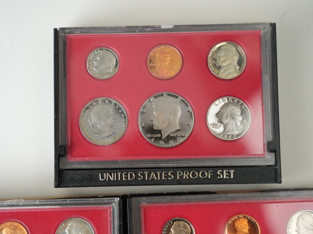 Image for (3) US Proof Sets 1980-1982