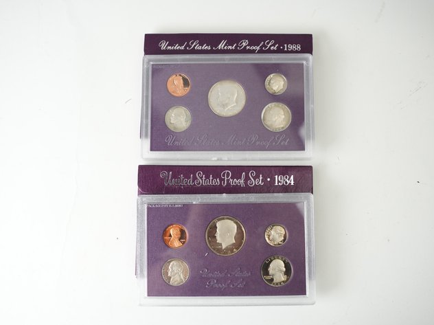 Image for (4) US Proof Sets 1983-1984 and (2) 1988