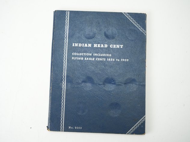 Image for (16) Indian Head Cents in Collector's Book