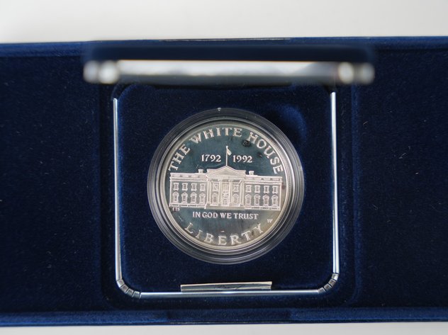 Image for 1992 White House 200th Anniversary Proof Silver Dollar