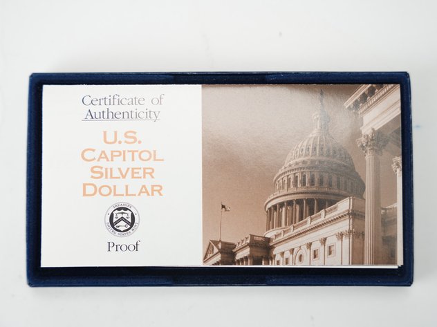 Image for 1994 US Capital Commemorative Proof Silver Dollar