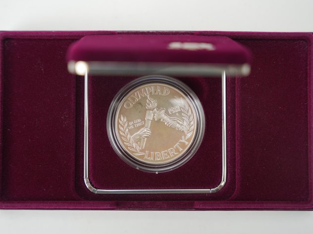 Image for 1988 US Olympic Proof Silver Dollar