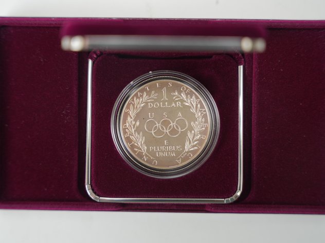 Image for 1988 US Olympic Proof Silver Dollar
