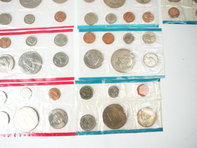 Image for (3) US Uncirculated Coin Sets 1972, 1973, 1974, and 1976
