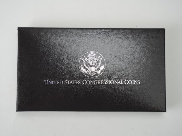 Image for 1989 US Congressional Coin Set with Silver Dollar and Clad Half Dollar