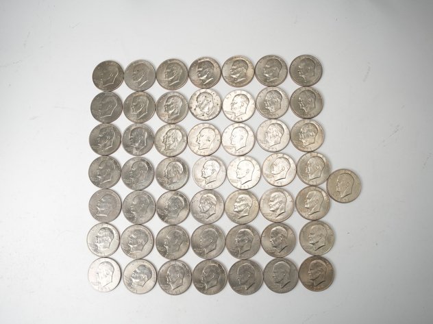 Image for (50) 1971 Eisenhower Dollars