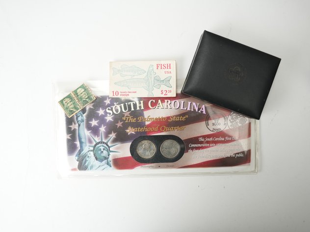 Image for Collector's Set with Stamps, Medals and Coins