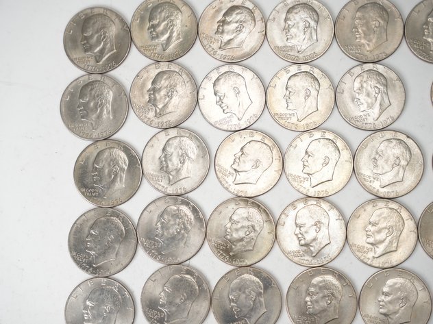 Image for (40) 1976 Eisenhower Bicentennial Dollars