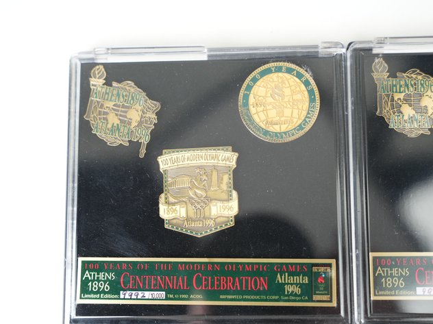 Image for (4) 1996 Olympic Games Collector's Pin Sets