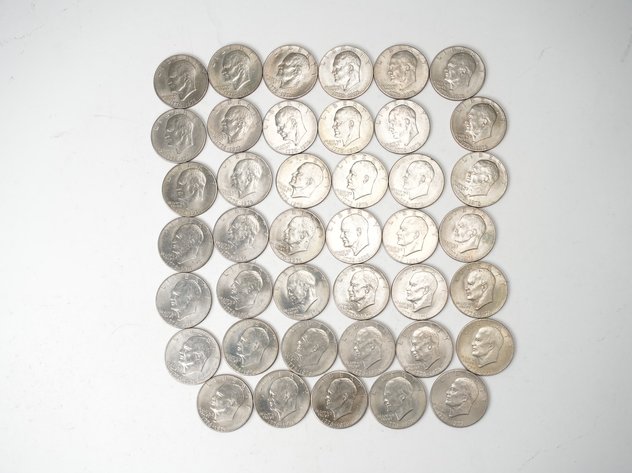 Image for (40) 1976 Eisenhower Bicentennial Dollars