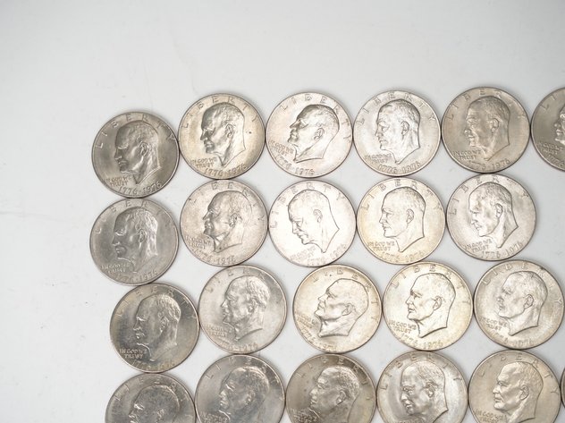 Image for (40) 1976 Eisenhower Bicentennial Dollars