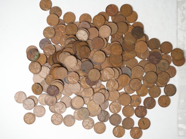 Image for (250+) Lincoln Head Wheat Cents