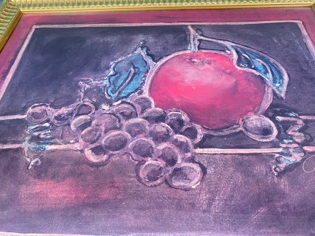 Image for (2) Framed Fruit Themed Prints