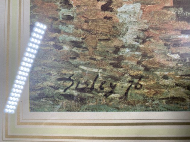 Image for Framed and Matted Print, Signed by Artist 