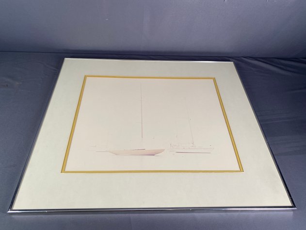 Image for (2) Framed and Matted Prints