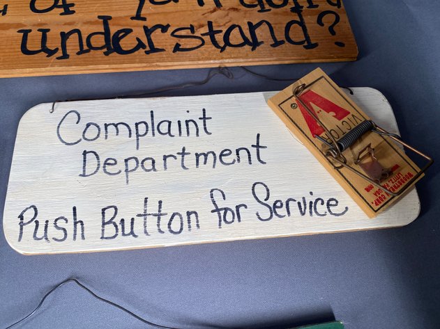 Image for (10) Wooden Plaques with Humorous and Sarcastic Quotes