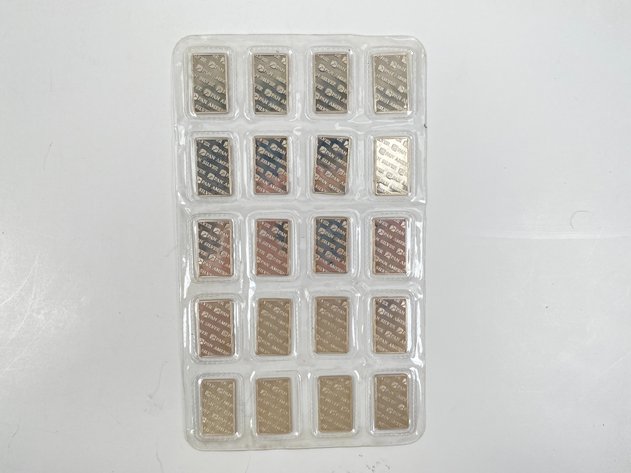 Image for (20) 1/4oz .999 Fine Silver Bars from Pan America Silver Corp