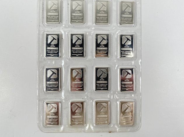Image for (20) 1/4oz .999 Fine Silver Bars from Pan America Silver Corp