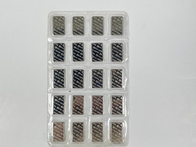 Image for (20) 1/4oz .999 Fine Silver Bars from Pan America Silver Corp