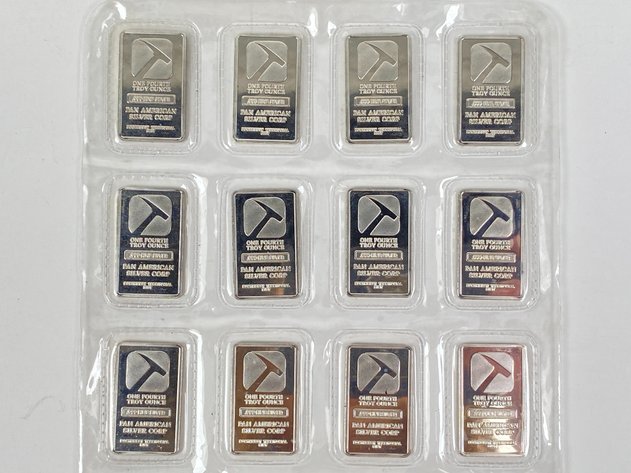 Image for (20) 1/4oz .999 Fine Silver Bars from Pan America Silver Corp