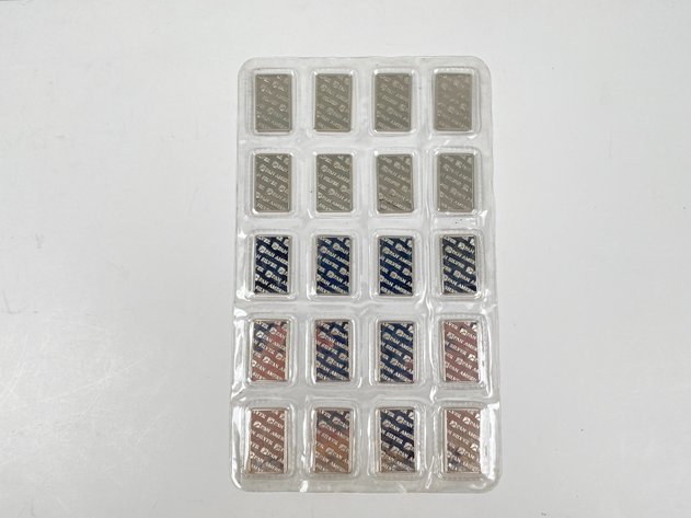 Image for (20) 1/4oz .999 Fine Silver Bars from Pan America Silver Corp