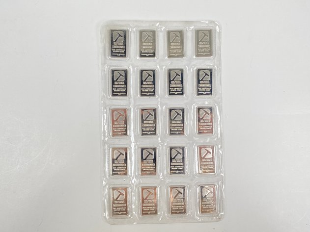 Image for (20) 1/4oz .999 Fine Silver Bars from Pan America Silver Corp