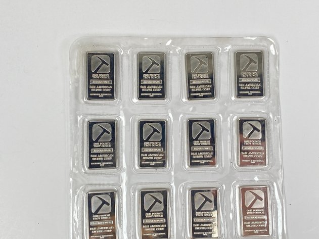 Image for (20) 1/4oz .999 Fine Silver Bars from Pan America Silver Corp