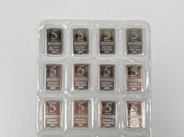 Image for (20) 5 Gram .999 Fine Silver Bars from Northwest Territorial Mint
