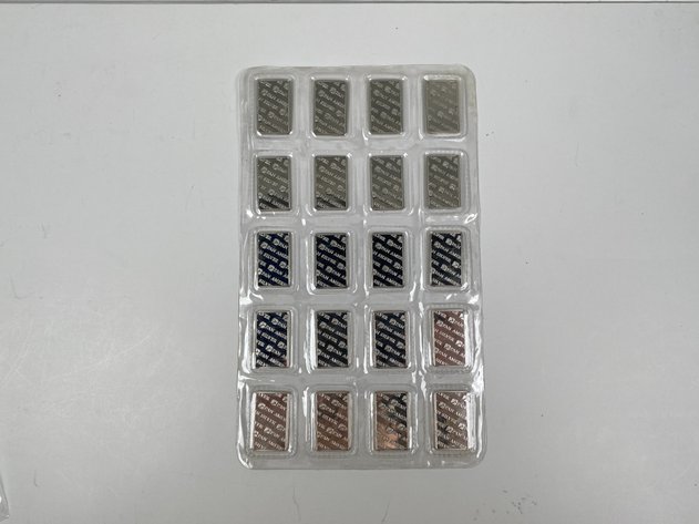 Image for (20) 1/4oz .999 Fine Silver Bars from Pan America Silver Corp