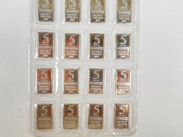 Image for (20) 5 Gram .999 Fine Silver Bars from Northwest Territorial Mint