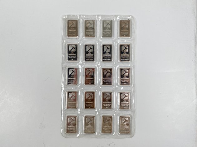 Image for (20) 1/4oz .999 Fine Silver Bars from Pan America Silver Corp