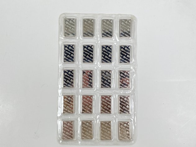 Image for (20) 1/4oz .999 Fine Silver Bars from Pan America Silver Corp
