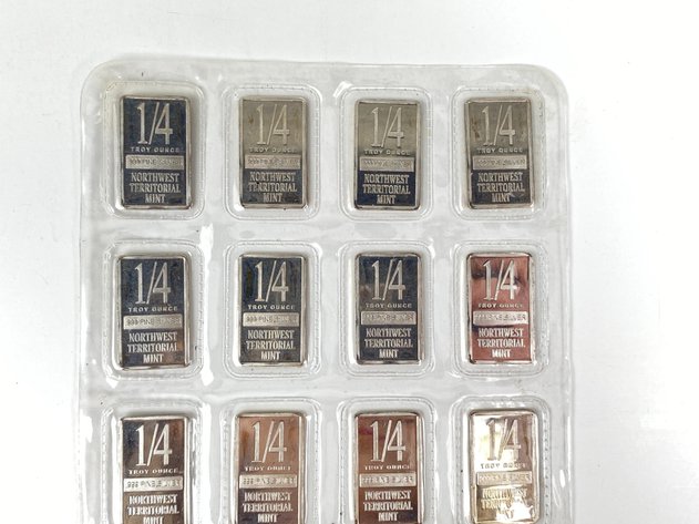 Image for (20) 1/4oz .999 Fine Silver Bars from Northwest Territorial Mint