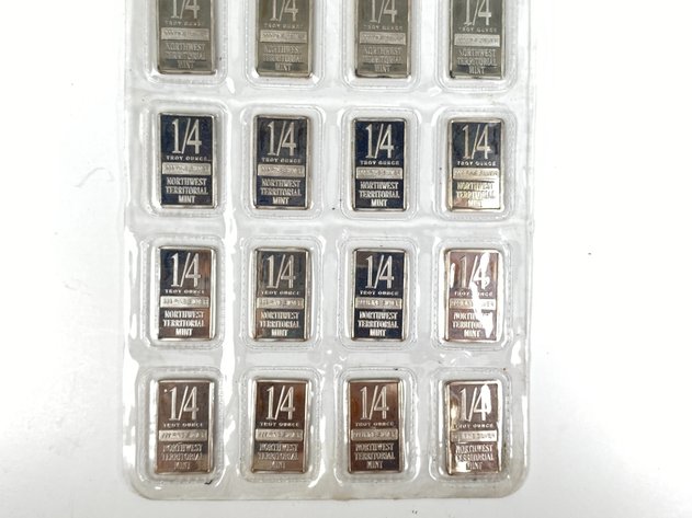 Image for (20) 1/4oz .999 Fine Silver Bars from Northwest Territorial Mint