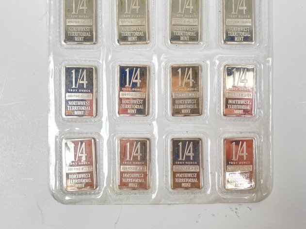 Image for (20) 1/4oz .999 Fine Silver Bars from Northwest Territorial Mint