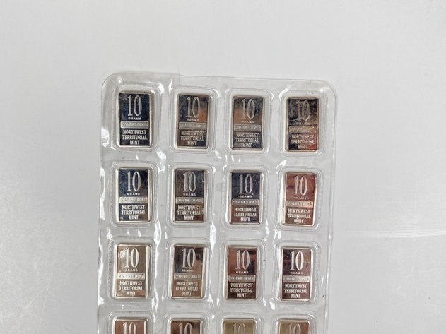Image for (20) 10 Gram .999 Fine Silver Bars from Northwest Territorial Mint