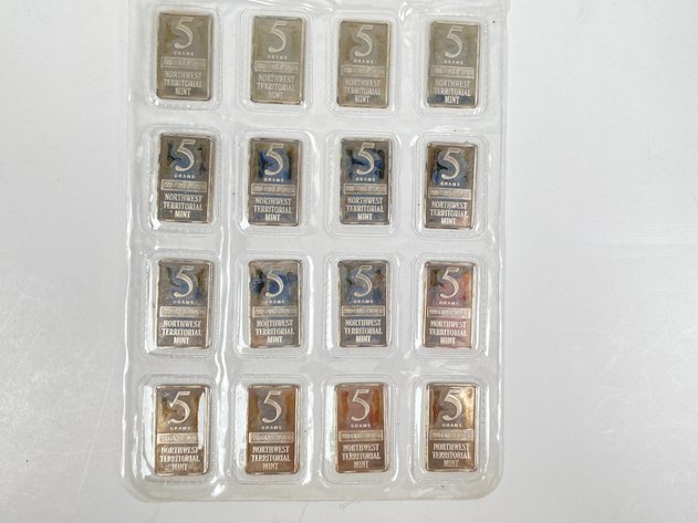 Image for (20) 5 Gram .999 Fine Silver Bars from Northwest Territorial Mint