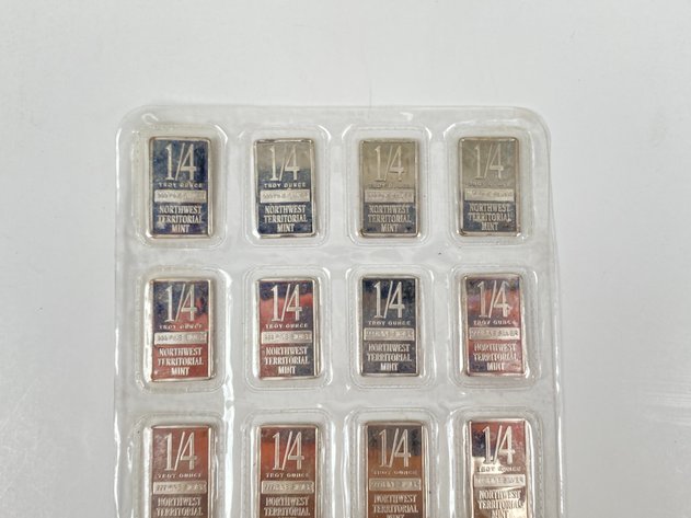 Image for (20) 1/4oz .999 Fine Silver Bars from Northwest Territorial Mint