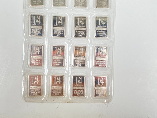 Image for (20) 1/4oz .999 Fine Silver Bars from Northwest Territorial Mint