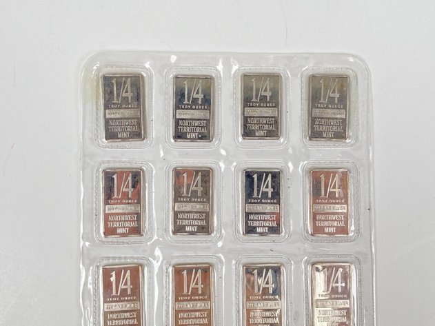Image for (20) 1/4oz .999 Fine Silver Bars from Northwest Territorial Mint