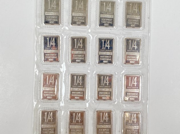 Image for (20) 1/4oz .999 Fine Silver Bars from Northwest Territorial Mint