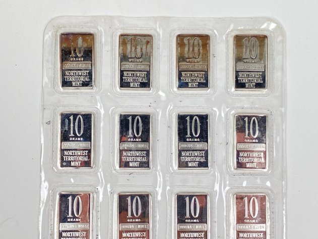 Image for (20) 10 Gram .999 Fine Silver Bars from Northwest Territorial Mint