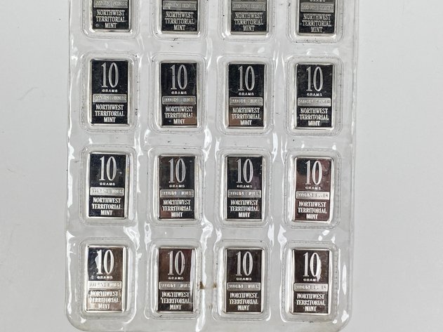 Image for (20) 10 Gram .999 Fine Silver Bars from Northwest Territorial Mint
