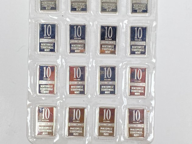 Image for (20) 10 Gram .999 Fine Silver Bars from Northwest Territorial Mint