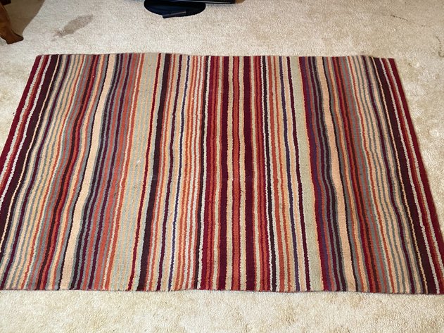Image for Surya 100% Wool Hand-Woven Rug from India